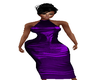 Sequin purple dress