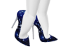 ANGEL Blue Sparkle Heels