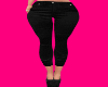 Fall Fling Black Capris