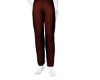 Burnt orange slacks