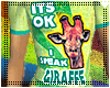 Giraffe Chat - Green