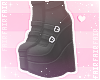 🌸 lolita heels black