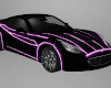 Neon Pink Car