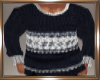 Blue Winter Sweater