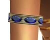 Right Gold/Blue Arm Band