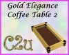 C2u blk/Gold Coffee Tbl2