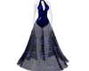 Holiday Sheer Gown Blue