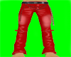 Red Leather Jeans