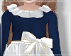 Navy Flowergirl Dress V1