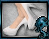 (LD)Curve Heels: White