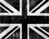 Black UK Flag Rug