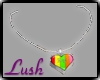 Request heart necklace