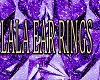 LALA EAR RINGS