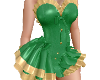 Christmas Grn Gold Dress