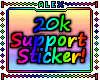 AL; Support Sticker-20k