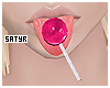 Tongue+Lollipop Hot Pink
