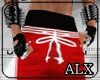 [Alx]Obey Red Pant