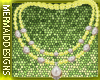 Pearl Yellow Necklace