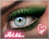 Al's Zell Green EyeMakeu