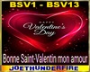 Bonne St Valentin Amour
