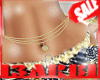 B*GOLD GLAM BELLY CHAIN