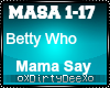 Betty Who: Mama Say