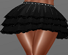 H/Black Layered Skirt