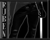 (RM)Silk raven pants