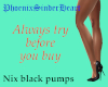 Nix black pumps