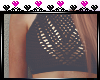 [Night] Crop Crochet bl
