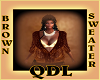QDL BROWN SWEATER