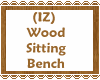 (IZ) Wood Sitting Bench