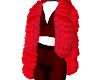 Red Fur Outfit