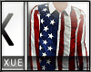 Xue| America Button Up