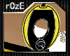 [R] Yellow Black Earring