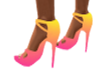 PD Multi Color Heels