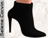 Ankle boots black goth