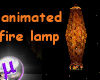 animated fire lamp
