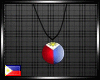 Pinoy Necklace Flag
