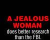 jealous woman