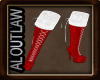 (AL) Red Christmas Boots