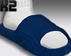 Slide Blue +Socks