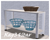 Laundry Table & Baskets