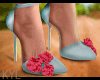 spring flowers heels