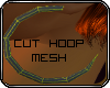 t| Cut Hoop Earring Mesh