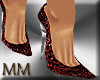 *MM* Glitter Pumps red
