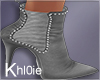K grace grey boots