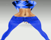 ~ES~ARGYLE BLUE XXL