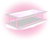 *K* White Neon Table