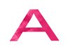 Letter A *pink*
